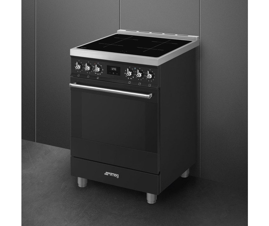 Smeg C6IPMBM2 inductie fornuis met pyrolyse - 60 cm