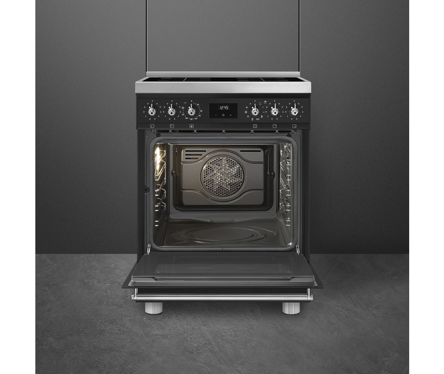 Smeg C6IPMBM2 inductie fornuis met pyrolyse - 60 cm