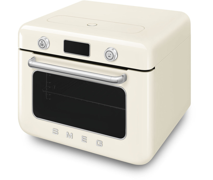 Smeg COF01CREU vrijstaande combi-stoomoven - creme