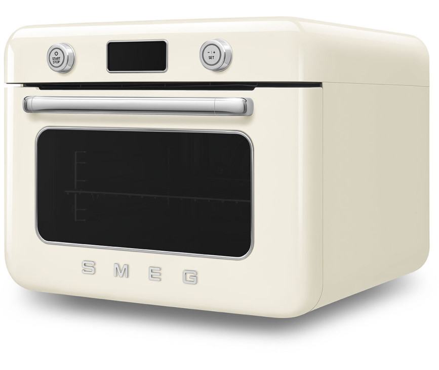 Smeg COF01CREU vrijstaande combi-stoomoven - creme