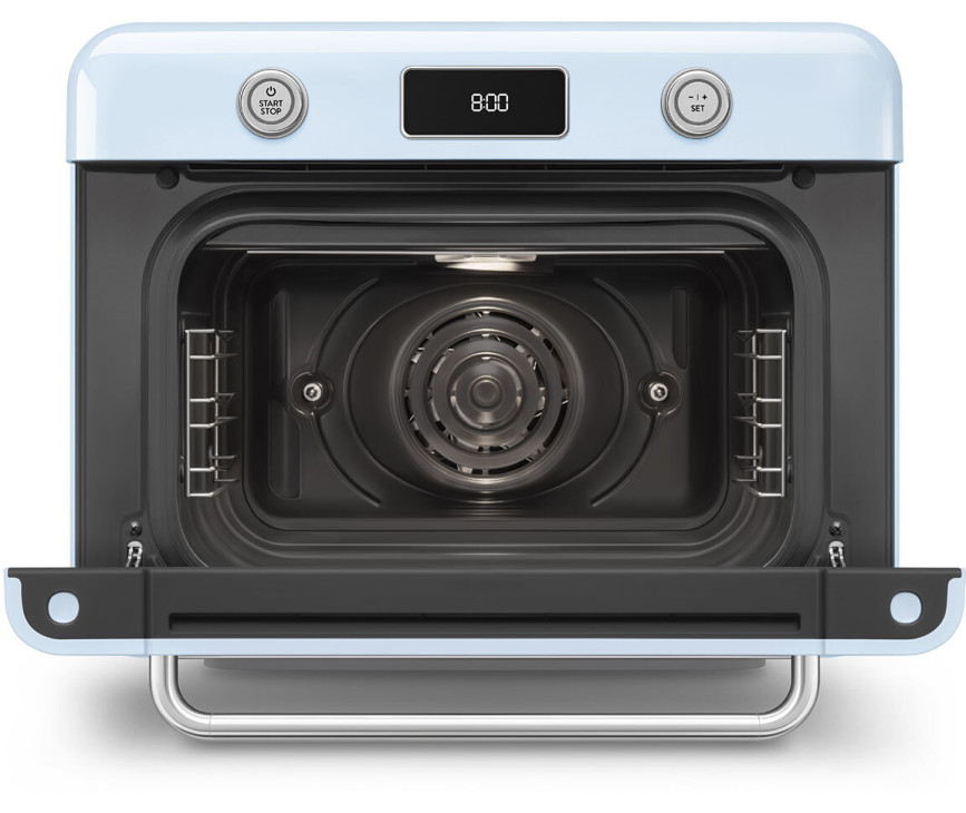 Smeg COF01PBEU vrijstaande combi-stoomoven - pastel blauw