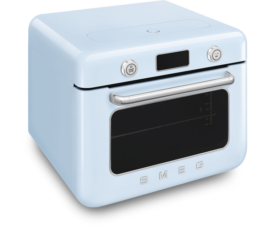 Smeg COF01PBEU vrijstaande combi-stoomoven - pastel blauw