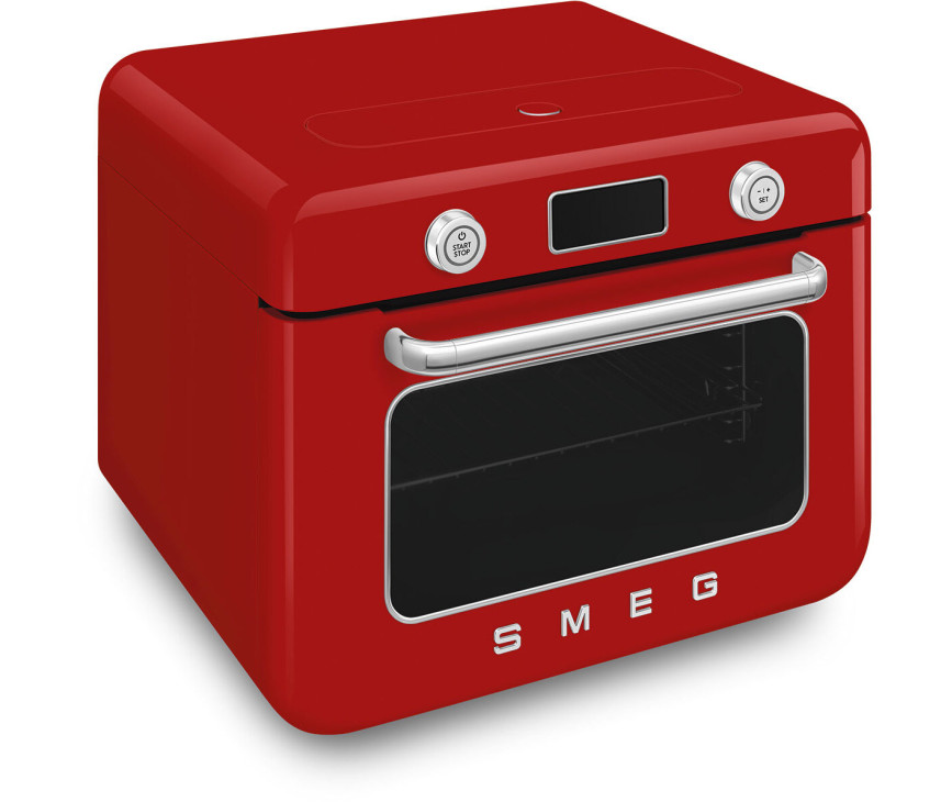 Smeg COF01RDEU vrijstaande combi-stoomoven - rood