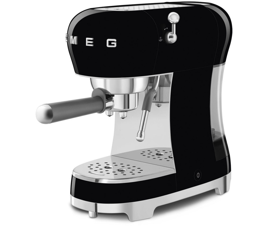 Smeg ECF02BLEU koffiemachine / espressomachine - zwart