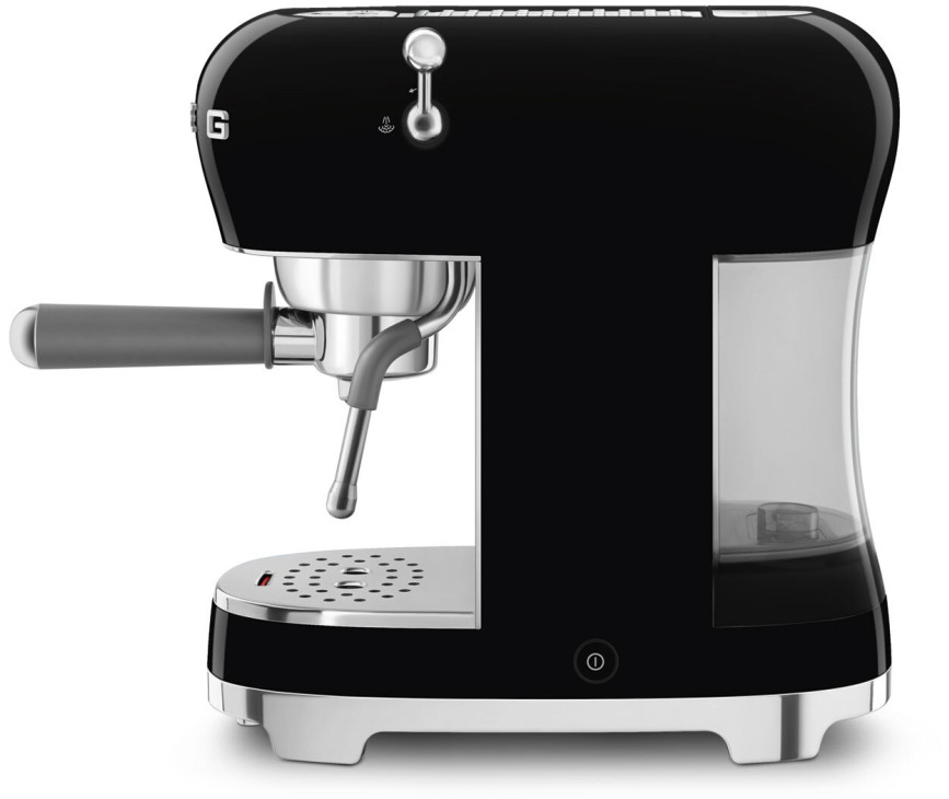 Smeg ECF02BLEU koffiemachine / espressomachine - zwart