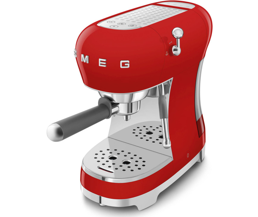 Smeg ECF02RDEU koffiemachine / espressomachine - rood