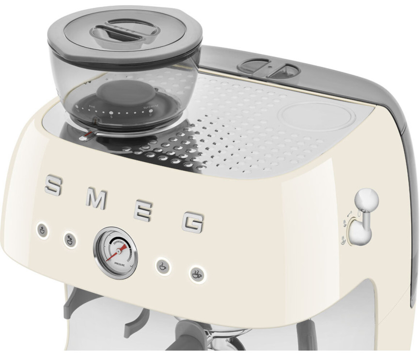 Smeg EGF03CREU espresso koffiemachine - creme