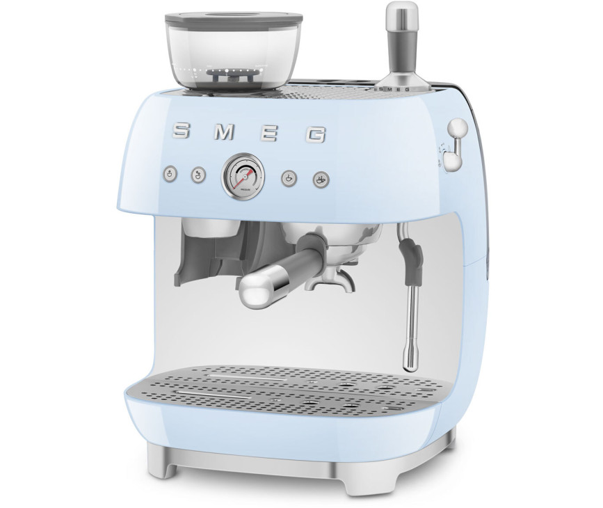 Smeg EGF03PBEU espresso koffiemachine - pastelblauw