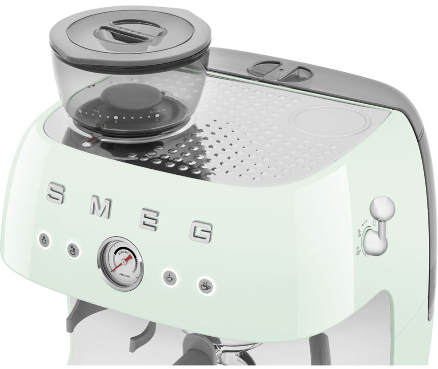 Smeg EGF03PGEU espresso koffiemachine - watergroen
