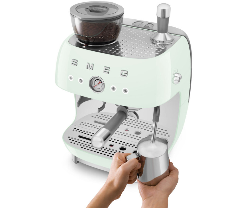 Smeg EGF03PGEU espresso koffiemachine - watergroen