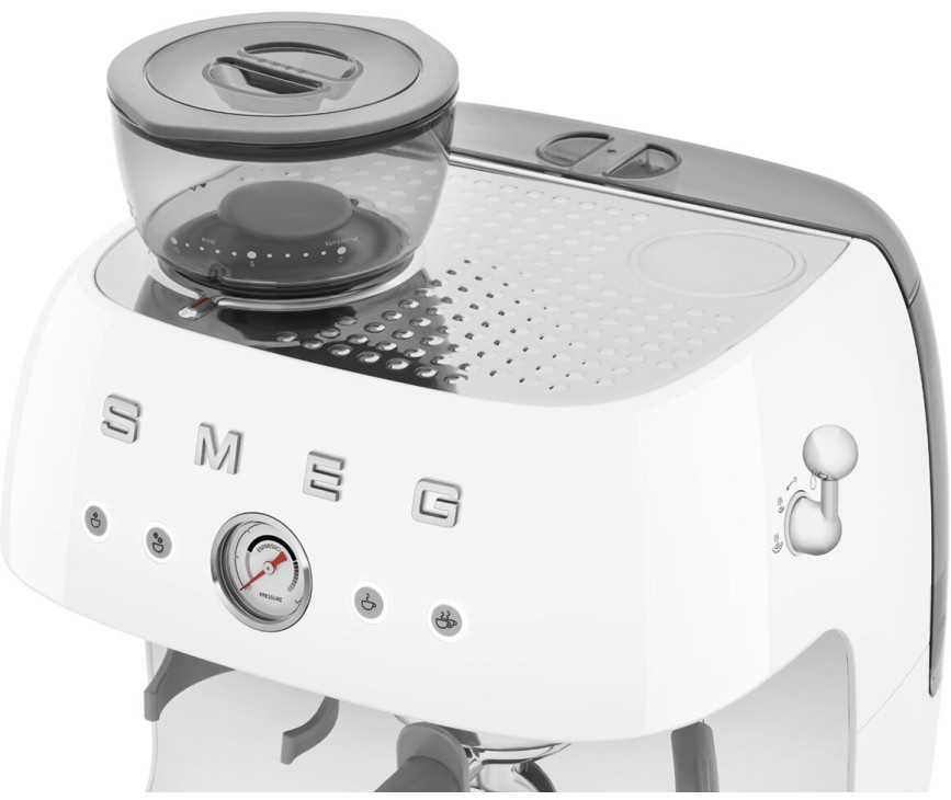 Smeg EGF03WHEU espresso koffiemachine - wit