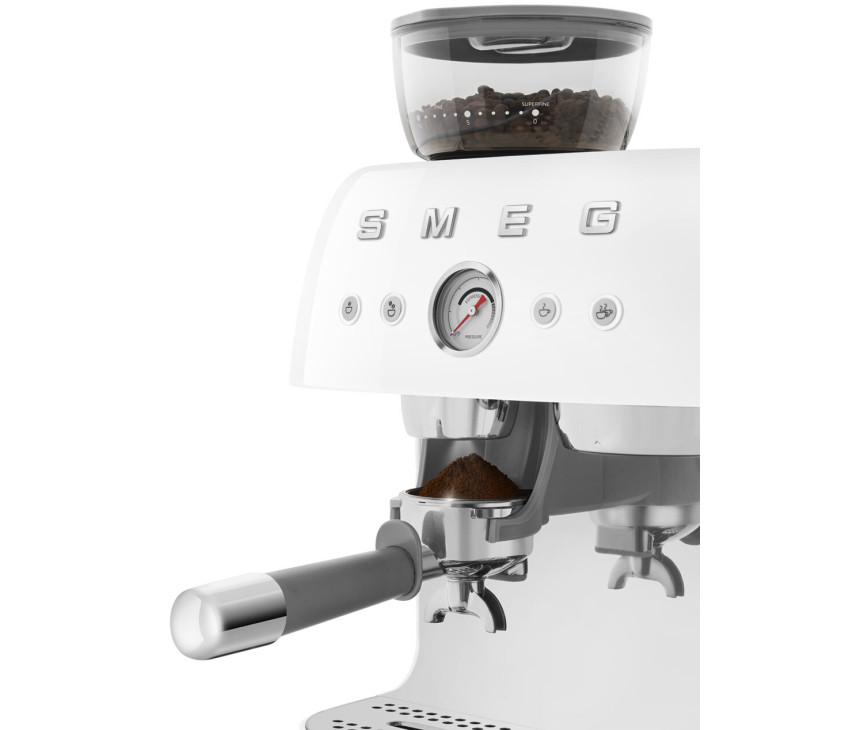 Smeg EGF03WHEU espresso koffiemachine - wit