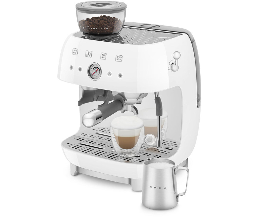 Smeg EGF03WHEU espresso koffiemachine - wit