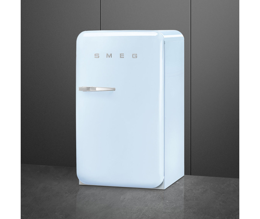 Smeg FAB10HRPB6 retro jaren 50 koelkast - pastelblauw - tafelmodel