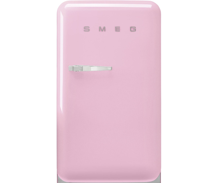 Smeg FAB10HRPK6 retro jaren 50 koelkast - roze - rechtsdraaiend