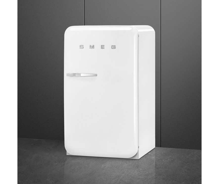 Smeg FAB10HRWH6 retro jaren 50 koelkast - wit - tafelmodel