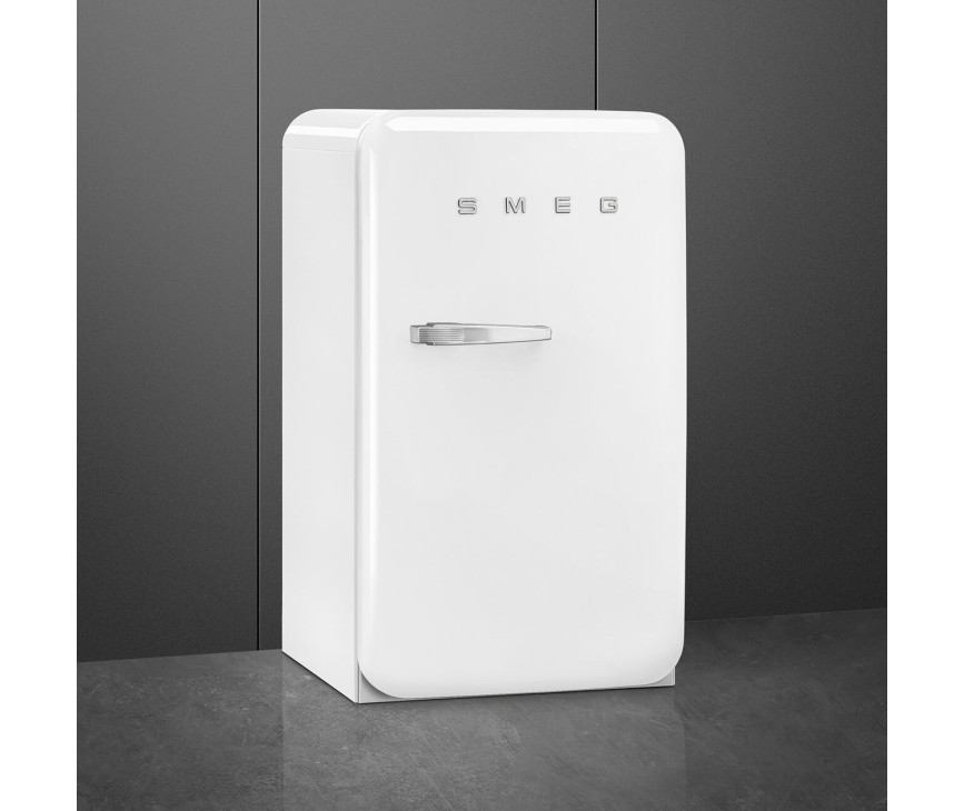 Smeg FAB10HRWH6 retro jaren 50 koelkast - wit - tafelmodel