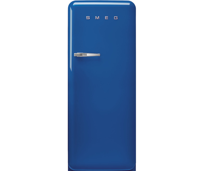 Smeg FAB28RBE6 retro jaren 50 koelkast - blauw - rechtsdraaiend