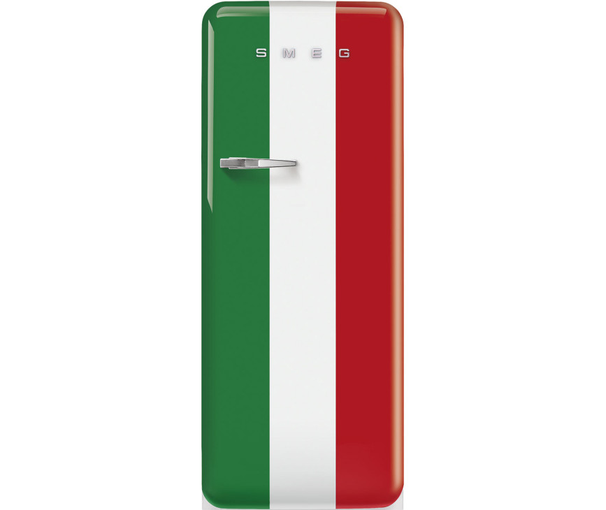 Smeg FAB28RDIT6 retro jaren 50 koelkast - Italia flag