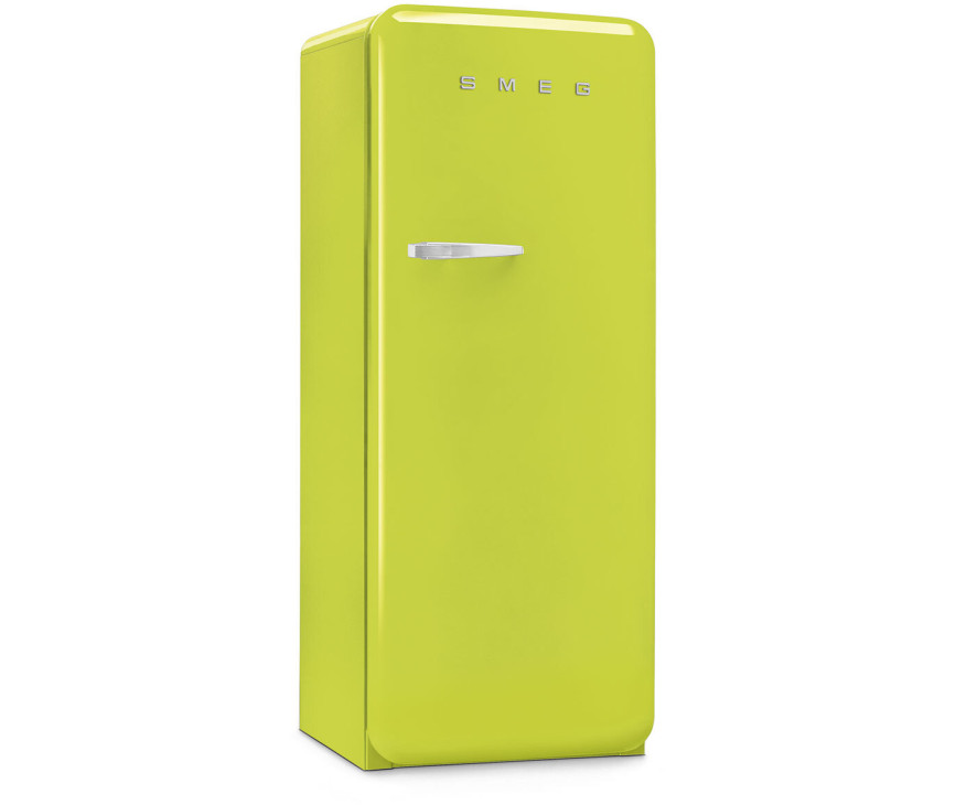 Smeg FAB28RLI6 retro jaren 50 koelkast - lime groen