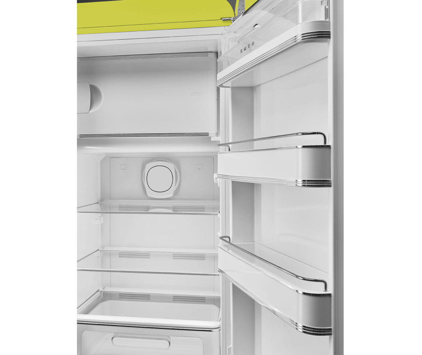 Smeg FAB28RLI6 retro jaren 50 koelkast - lime groen