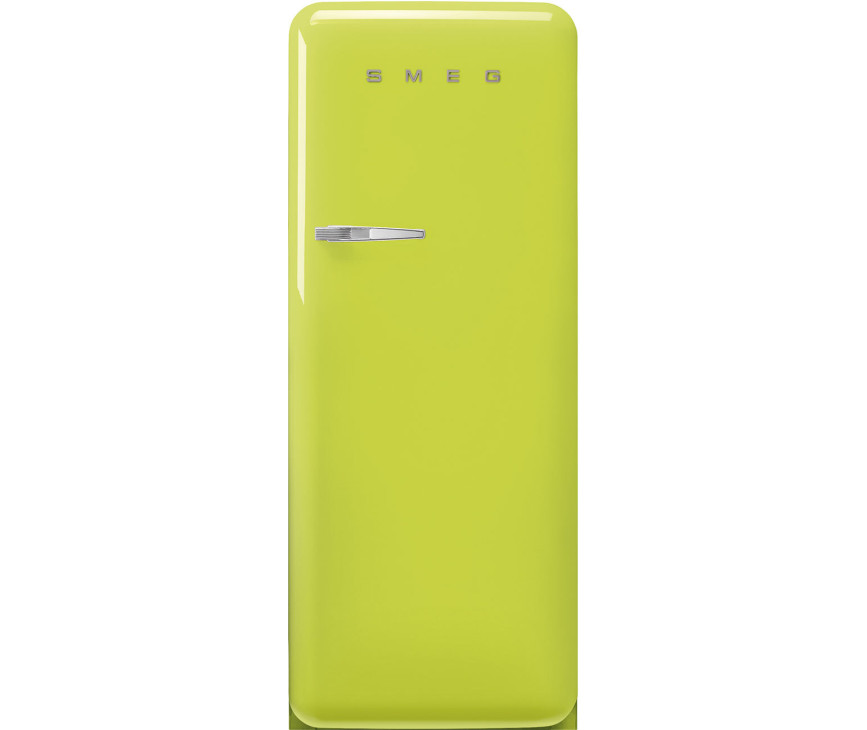 Smeg FAB28RLI6 retro jaren 50 koelkast - lime groen