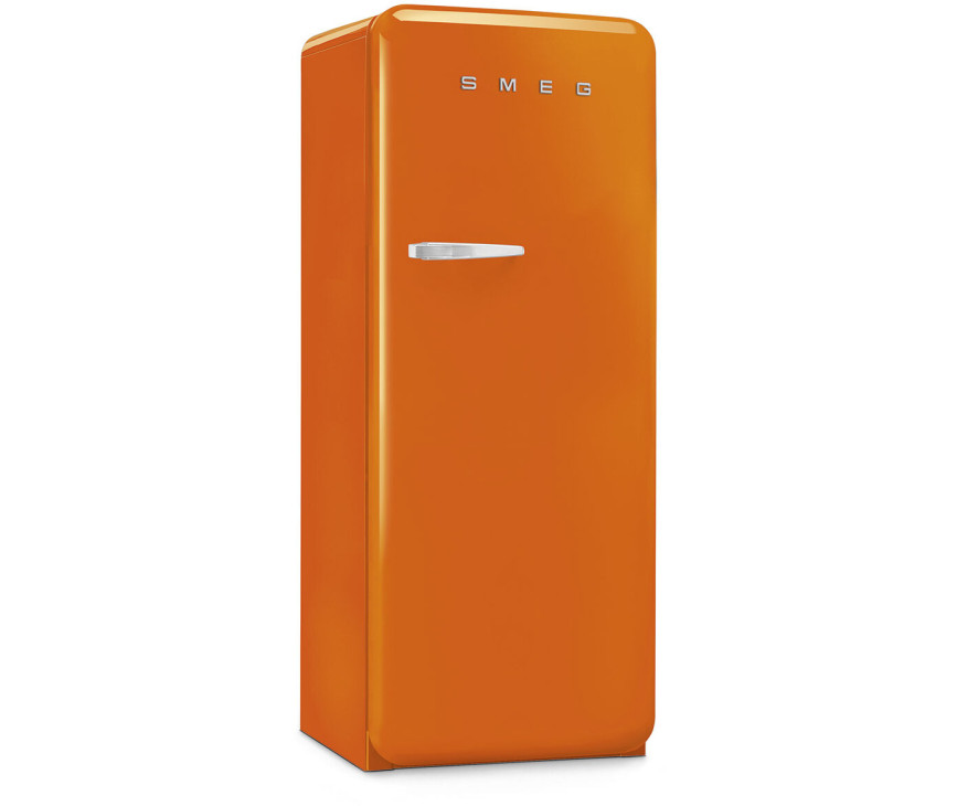 Smeg FAB28ROR6 retro jaren 50 koelkast - oranje