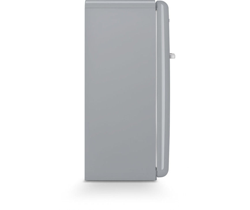 Smeg FAB28RSV6 retro jaren 50 koelkast - zilver - rechtsdraaiend