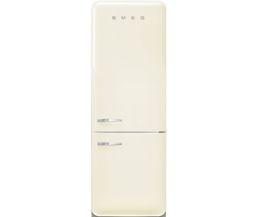 Smeg FAB38RCR6 retro jaren 50 koelkast - crème