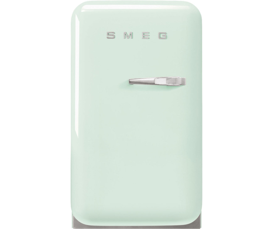 Smeg FAB5LPG6 retro jaren 50 koelkast - watergroen - linskdraaiend