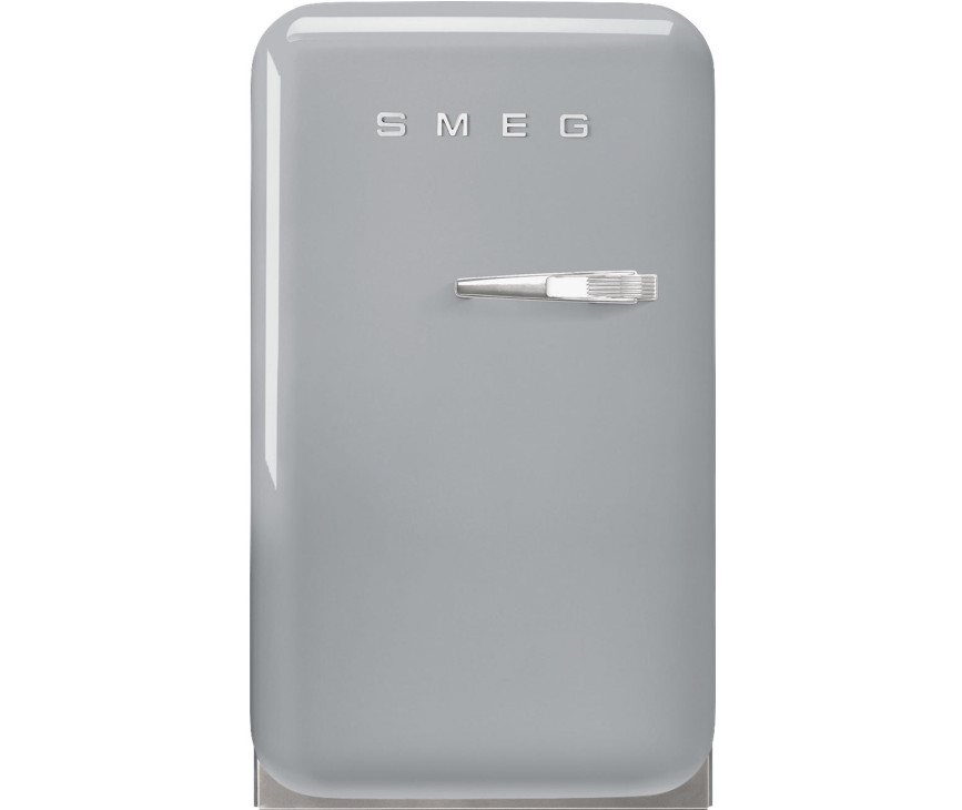 Smeg FAB5LSV6 retro jaren 50 koelkast - zilver - linksdraaiend