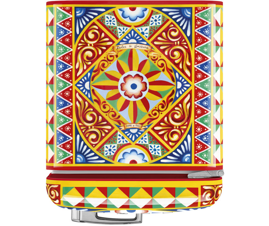 Smeg FAB5RDGC6 retro jaren 50 koelkast - oranje
