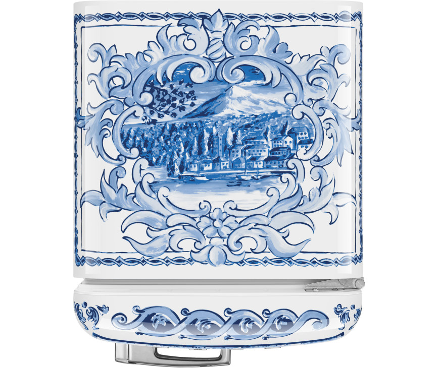 Smeg FAB5RDGME6 retro jaren 50 koelkast - blauw