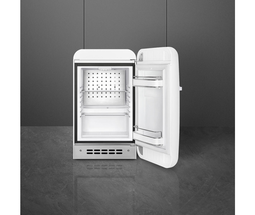 Smeg FAB5RWH6 retro jaren 50 koelkast - wit