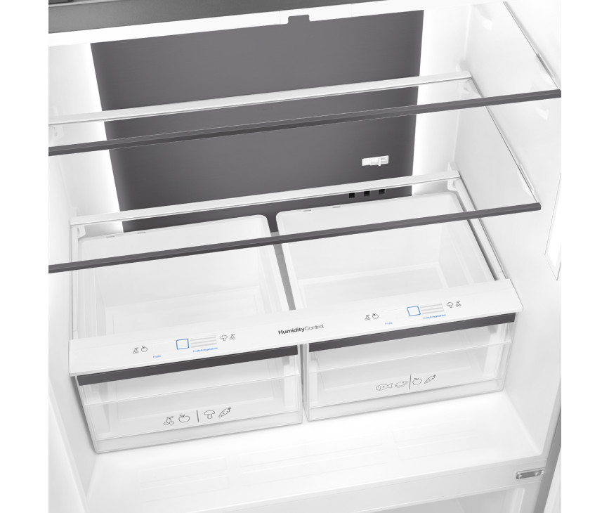 Smeg FQI48KD side-by-side koelkast - blacksteel-look