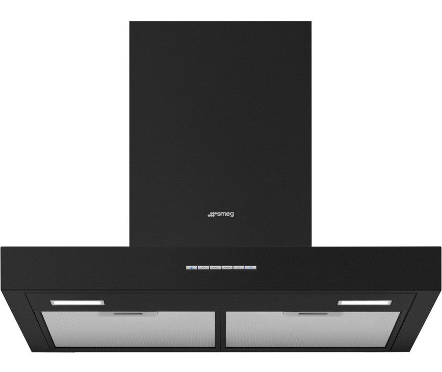 Smeg KBT600MB wand afzuigkap - 60 cm - zwart