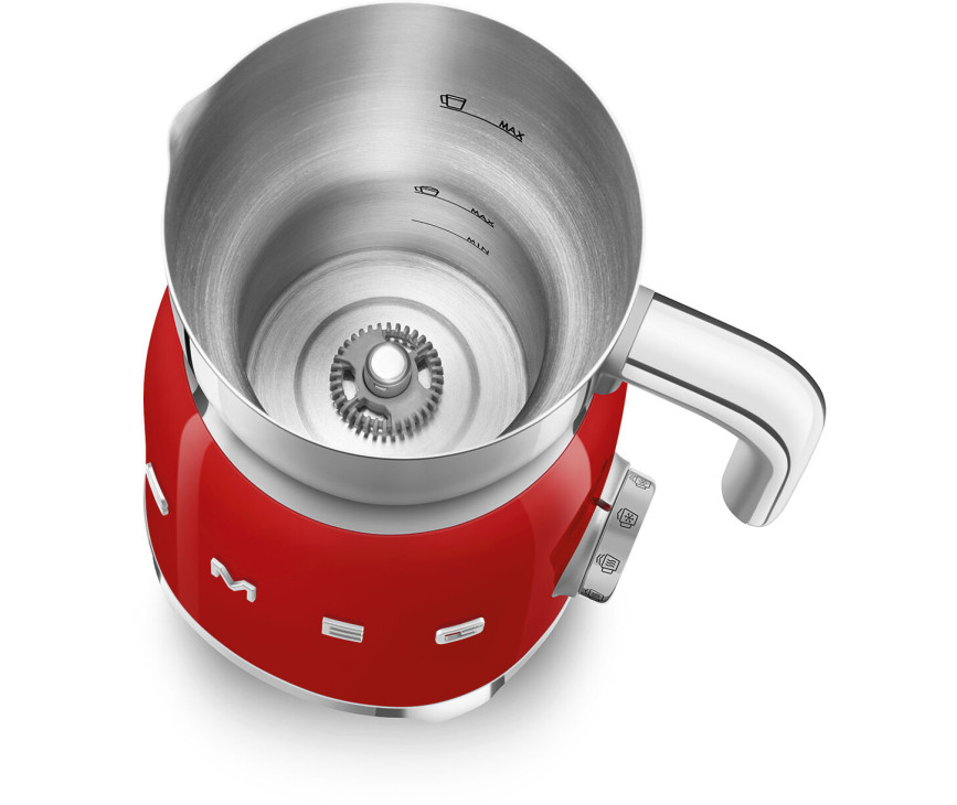 Smeg MFF11RDEU melkopschuimer - rood
