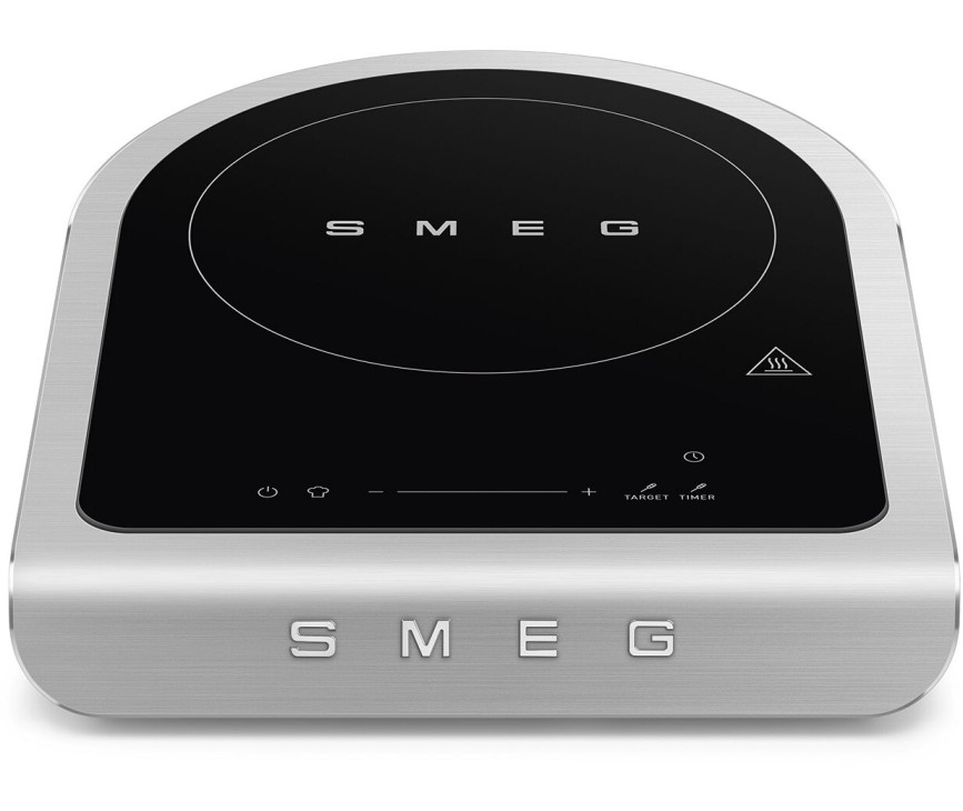 Smeg PIC01BLMEU vrijstaande inductie kookplaat - 1 zone - zwart