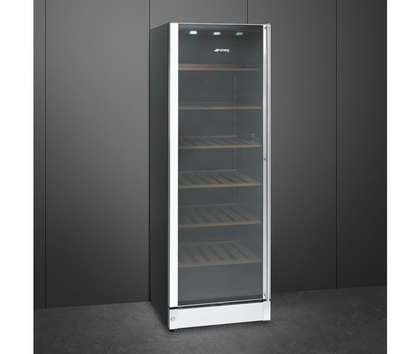 Smeg SCV115GS wijnkoelkast - linksdraaiend