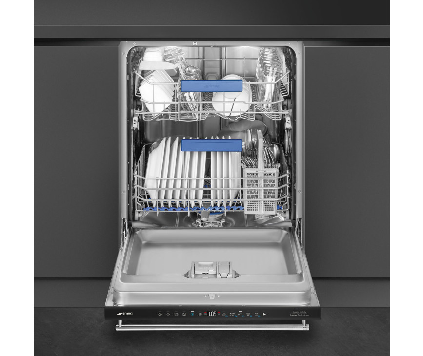 Smeg STX235CLLO onderbouw vaatwasser - roestvrijstaal