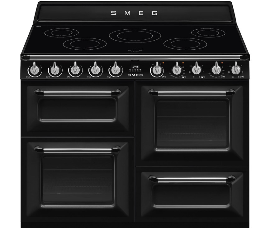 Smeg TR4110IBL2 inductie fornuis - 110 cm breed - zwart