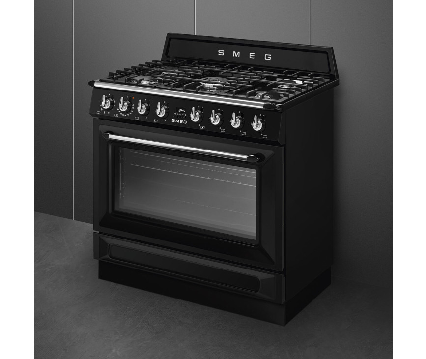 Smeg TR90GMBLNL fornuis