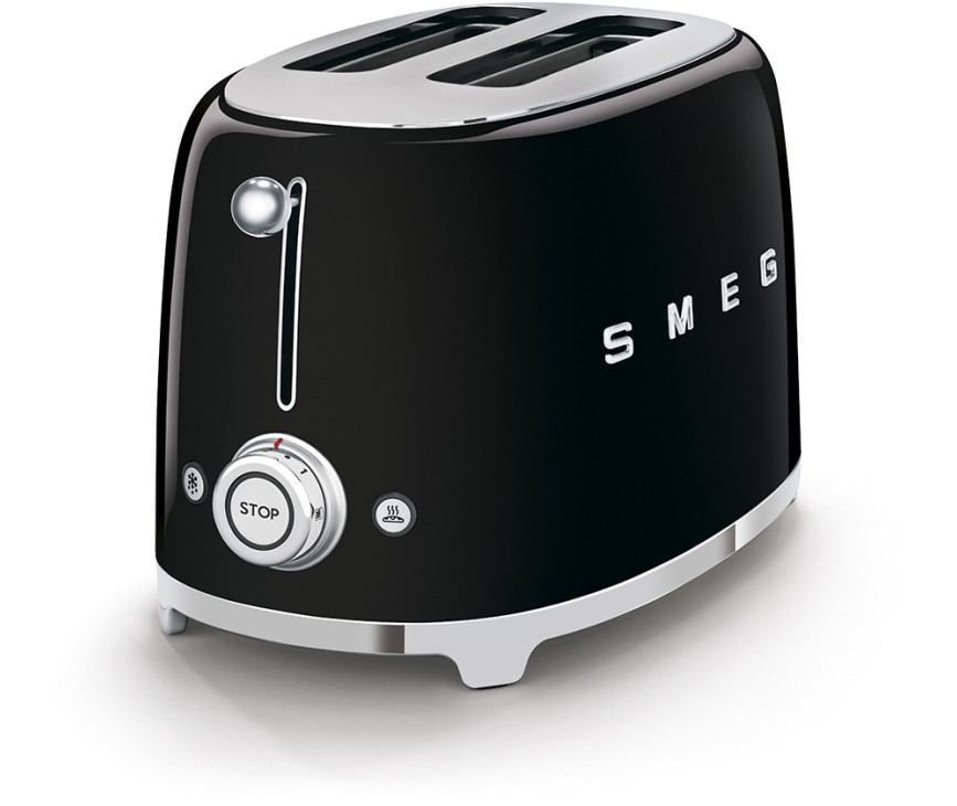 Smeg TSF01BLEU broodrooster zwart