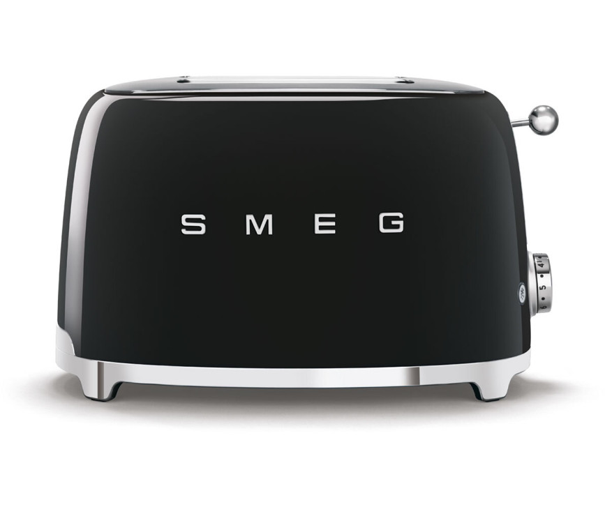 Smeg TSF01BLEU broodrooster zwart