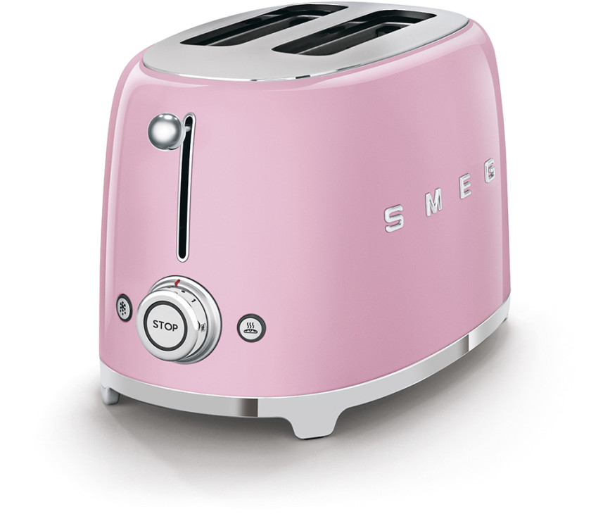 Smeg TSF01PKEU broodrooster roze