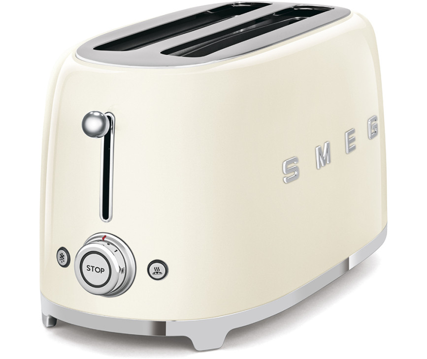 Smeg TSF02CREU broodrooster creme