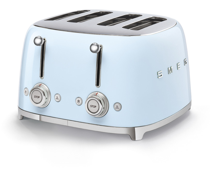 Smeg TSF03PBEU broodrooster pastelblauw