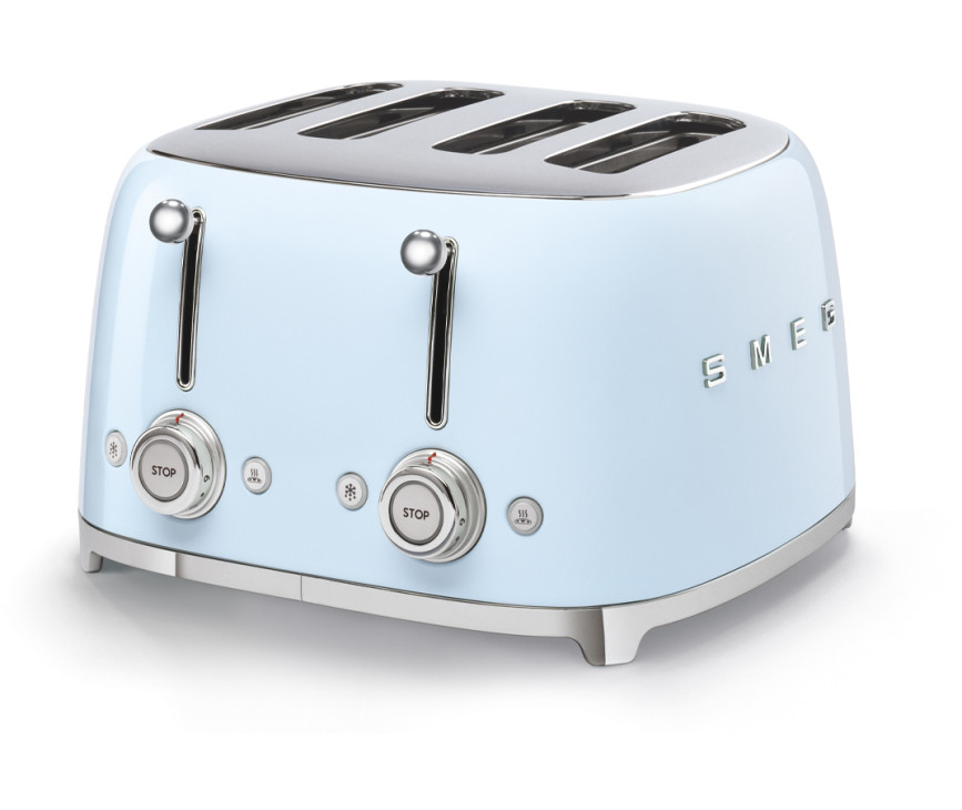 Smeg TSF03PBEU broodrooster pastelblauw