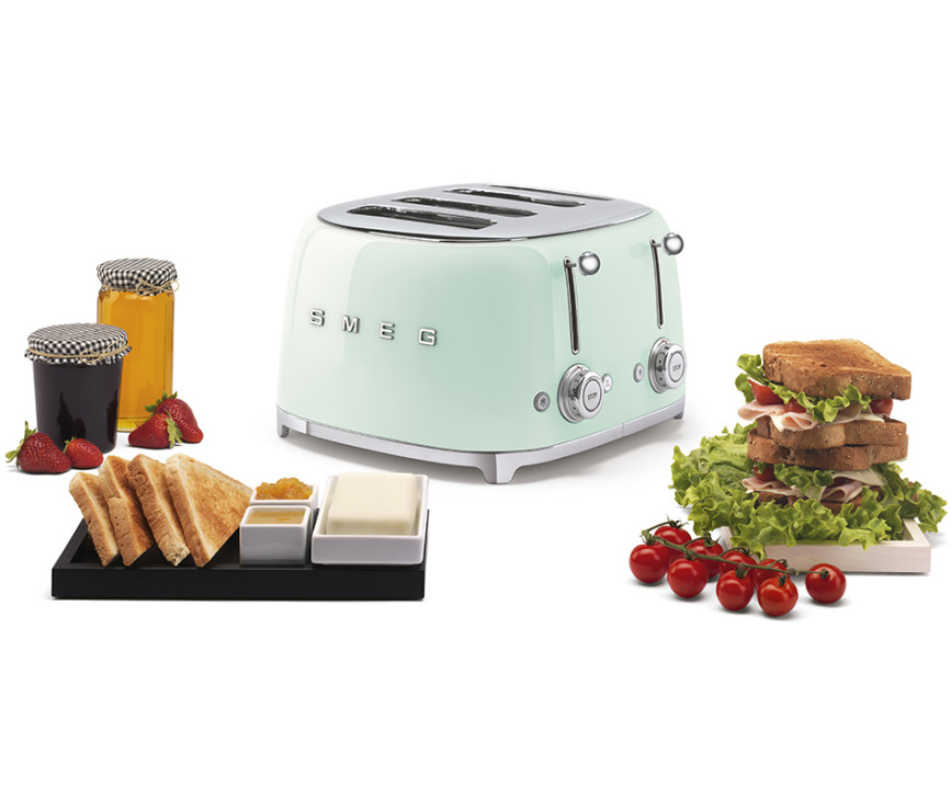 Smeg TSF03PGEU broodrooster watergroen