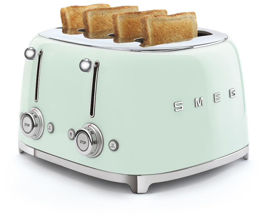 Smeg TSF03PGEU broodrooster watergroen
